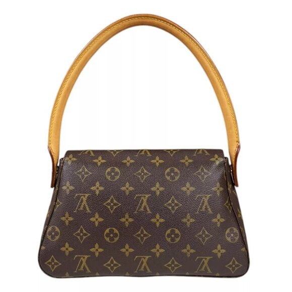 LOUIS VUITTON Shoulder Bag M51147 Monogram canvas Monogram Mini looping used - Picture 3 of 10